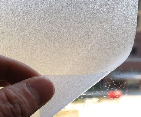 汉中玻璃门外面粘广告用什么材料好？