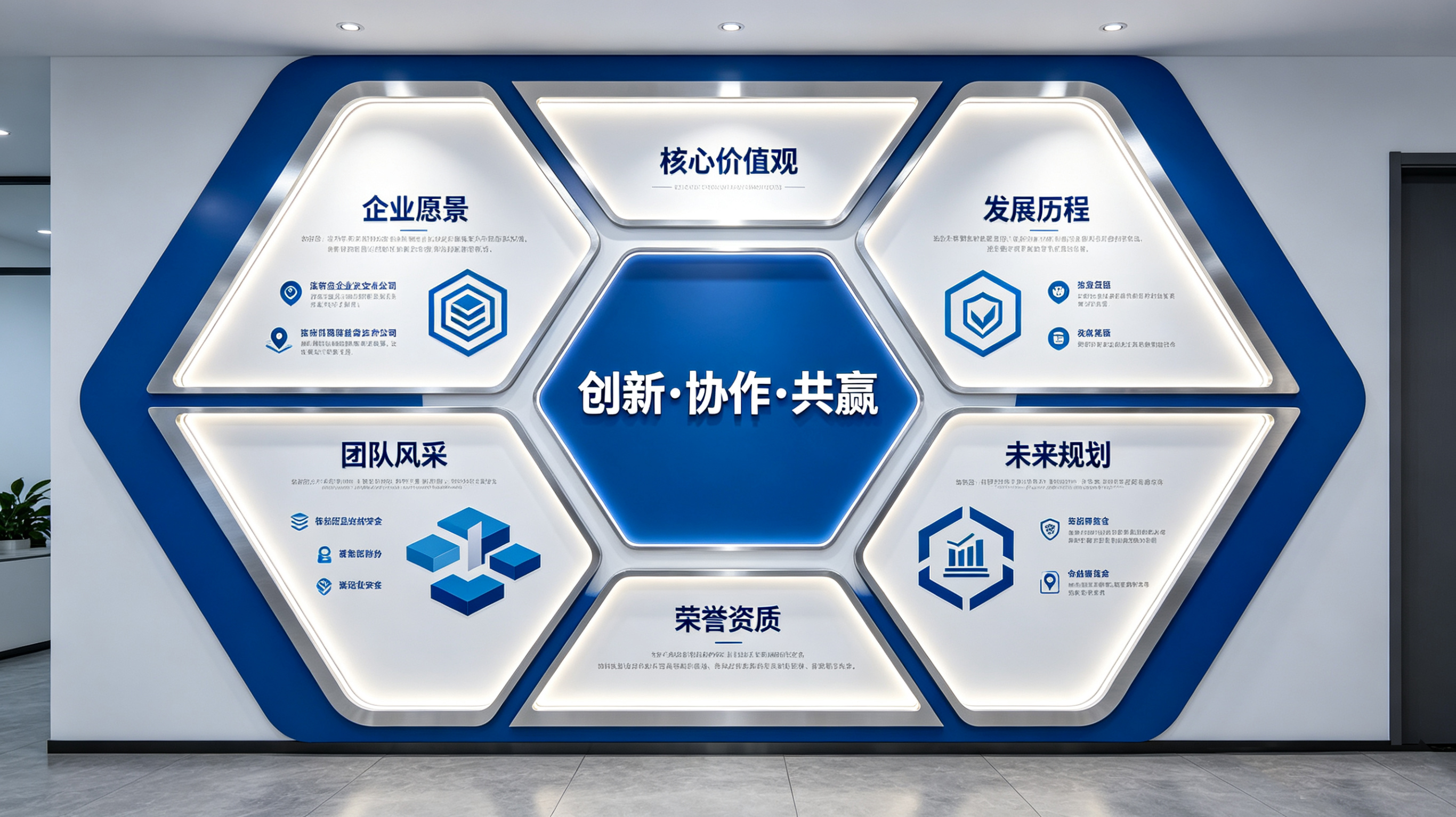 汉中企业文化墙六边形避坑指南（新手常犯5个错误）